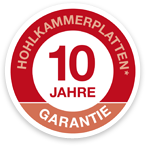 SIEGEL 10jahre Garantie
